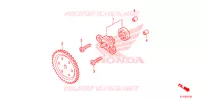 POMPE A HUILE pour Honda SH 150 ABS D SPECIAL 3ED de 2019