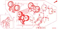 COMPTEUR pour Honda CB 1100 RS DCT ABS de 2019