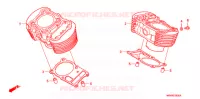 CYLINDRE pour Honda SHADOW 400 CLASSIC de 2008