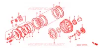 EMBRAYAGE pour Honda SHADOW 400 CLASSIC de 2008