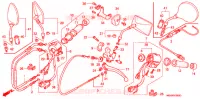 LEVIER DE GUIDON   CABLE   COMMODO pour Honda SHADOW 400 CLASSIC de 2008