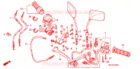 COMMODO   LEVIER   CABLE pour Honda CB 750 RED de 2007