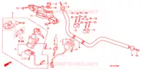 GUIDON   TE DE FOURCHE pour Honda CB 750 RED de 2007