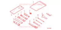 OUTIL pour Honda CB 750 RED de 2007