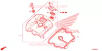 COUVRE CULASSE pour Honda CBR 250 R de 2017