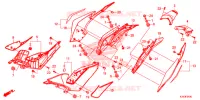 COUVERCLES LATERAUX   ARRIERES pour Honda CBR 300 R de 2019