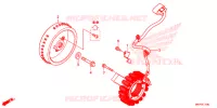 ALTERNATEUR pour Honda CB 500 X ABS de 2019