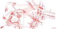 GUIDON   TE DE FOURCHE pour Honda CB 500 X ABS de 2019