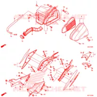 FILTRE A AIR pour Honda ZOOMER 110 X CBS de 2013