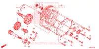 BOITE DE VITESSES pour Honda ZOOMER 110 X de 2015