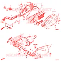 FILTRE A AIR pour Honda SH MODE 125 de 2019