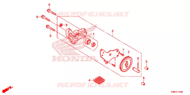 POMPE A HUILE Honda MOTO 125 MSX 2020  MSX125L