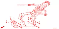 CADRE pour Honda ACE 110 KICK START de 2023