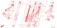 FOURCHE pour Honda ACE 110 KICK START de 2023