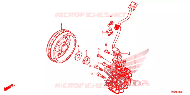 ALTERNATEUR Honda MOTO 250 CRF 2020  CRF250RL
