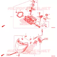 CORPS DE PAPILLON pour Honda CRF 250 R de 2020