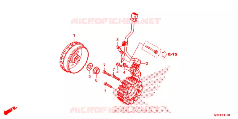 ALTERNATEUR Honda MOTO 450 CRF 2020  CRF450RL