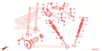 ARBRE A CAMES   SOUPAPE pour Honda FOURTRAX 420 RANCHER 4X4 AT IRS EPS ESP de 2019