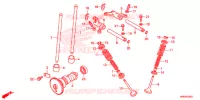ARBRE A CAMES   SOUPAPE pour Honda FOURTRAX 500 FOREMAN RUBICON 4X4 AT DCT EPS DELUXE de 2019