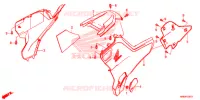 COUVERCLE LATERAL   CAPOT DE RESERVOIR pour Honda FOURTRAX 500 FOREMAN RUBICON 4X4 AT DCT EPS DELUXE de 2019