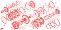 EMBRAYAGE (DCT) pour Honda FOURTRAX 500 FOREMAN RUBICON 4X4 AT DCT EPS DELUXE de 2019