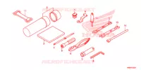 OUTIL pour Honda FOURTRAX 500 FOREMAN RUBICON 4X4 AT DCT EPS DELUXE de 2019