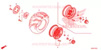 ROUE AVANT pour Honda FOURTRAX 500 FOREMAN RUBICON 4X4 AT DCT EPS DELUXE de 2019