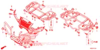 SUPPORT pour Honda FOURTRAX 500 FOREMAN RUBICON 4X4 AT DCT EPS DELUXE de 2019