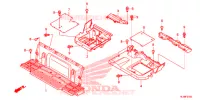 CARROSSERIE CENTRALE pour Honda PIONEER 700 M4 DELUXE de 2020