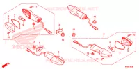 CLIGNOTANT pour Honda CBR 300 ABS de 2019