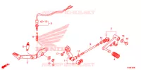 PEDALE pour Honda CBR 300 R de 2019