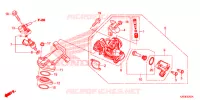 CORPS DE PAPILLON pour Honda ZOOMER 110 X de 2016