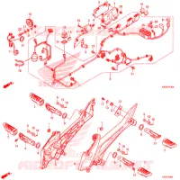 FAISCEAU DES FILS pour Honda ZOOMER 110 X de 2016