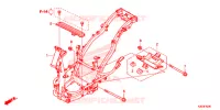 CADRE pour Honda ZOOMER 110 X de 2017