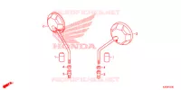 RETROVISEUR pour Honda ZOOMER 110 X de 2017