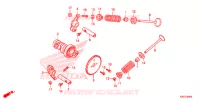ARBRE A CAMES   SOUPAPE pour Honda ZOOMER 110 X de 2017