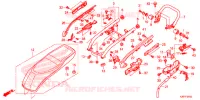 SELLE pour Honda ZOOMER 110 X de 2017