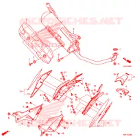 SILENCIEUX D'ECHAPPEMENT pour Honda ZOOMER 110 X de 2019