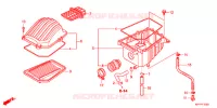 FILTRE A AIR pour Honda CBR 150 R LEGEND SPORT de 2018