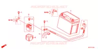 BATTERIE pour Honda CBR 150 R de 2017
