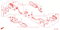 CLIGNOTANT pour Honda CBR 150 R de 2017