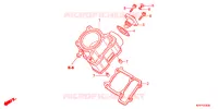 CYLINDRE pour Honda CBR 150 R de 2017