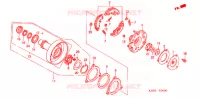 EMBRAYAGE UNIDIRECTIONNEL pour Honda BIZ 125 PARTIDA ELÉTRICA de 2008