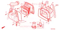 FILTRE A AIR (1) pour Honda BIZ 125 PARTIDA ELÉTRICA de 2008
