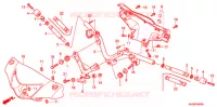 GUIDON   CARENAGE (1) pour Honda BIZ 125 PARTIDA ELÉTRICA de 2008