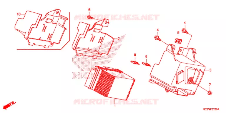 BATTERIE Honda MOTO 125 WAVE 2019  AFS125MCSK