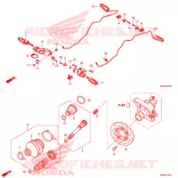 CLIGNOTANT pour Honda CB 650 R de 2020