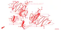 OUIES DE RADIATEUR pour Honda CB 650 R de 2020