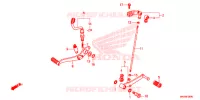 PEDALE pour Honda CB 650 R de 2020