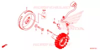 ALTERNATEUR pour Honda CBR 500 R ABS de 2019
